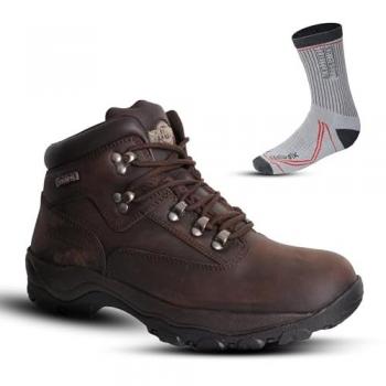 Northwest Territory MUNRO Grey Waterproof Trekking Shoes – Size 6