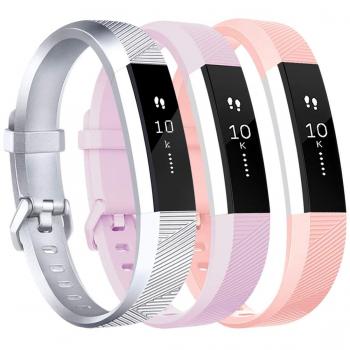 Tobfit Adjustable Replacement Soft Sport Straps for Fitbit Alta HR