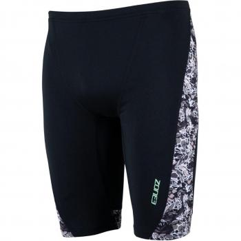 Zone3 Jammer Pacific Koa Schwarz-Weiß Sportbadehose Größe L