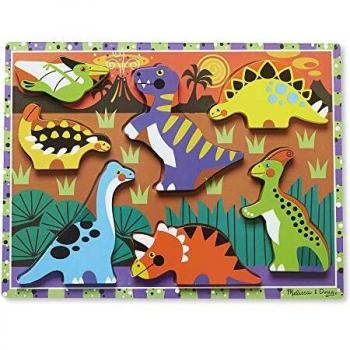 Dinosauri puzzle in legno Melissa & Doug 7 pezzi