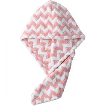 Super Absorbent Coral Velvet Hair Wrap