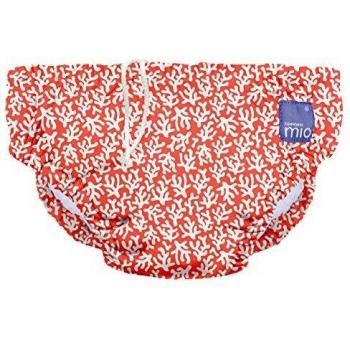 Bambino Mio, Reusable Swim Nappy, Multicolour (Coral Reef) Large (1-2 Years)