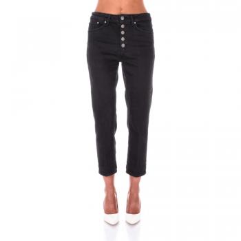 Trendy Black Cropped Jeans for Women