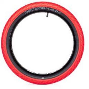 BMX Reifen Eclat Decoder Rot und Schwarz