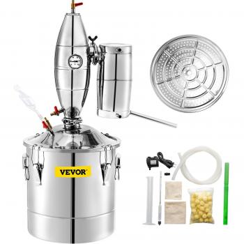 Distillateur à eau 50L avec grand réservoir de fermentation