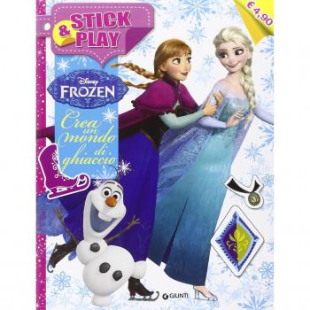 Crea un mondo di ghiaccio. Stick & play. Frozen. Con adesivi. Ediz. illustrata