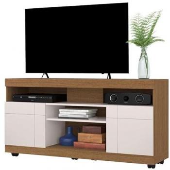 Meuble TV YARA avec 5 Niches et 6 Roulettes