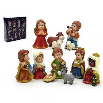 Juinsa 11‑Piece Nativity Collection – Polyresin