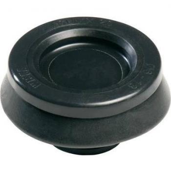 Wiska Clixx 16 mm Grommet for Cable Terminals – TPE/Polyamide, Black (RAL 9005)