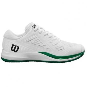 Wilson Rush Pro Ace All Court Shoes – White / White / Bosphorus – UK Size 3.5