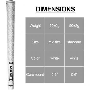 Geoleap Glory-M Midsize Rubber Golf Grips