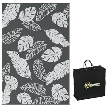 Vielseitiger Outdoor-Teppich für Garten und Camping