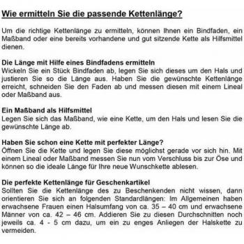 Herren Halskette aus Edelstahl FIRETTI