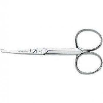Tijeras de Uñas Curvas 3 Claveles 10 cm