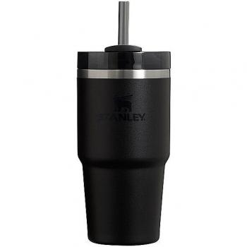 Copo Tumbler Stanley H2.O 600 ml Preto 2.0 com Canudo