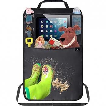 Termichy Car Seat Back Protector with Clear Tablet Holder
