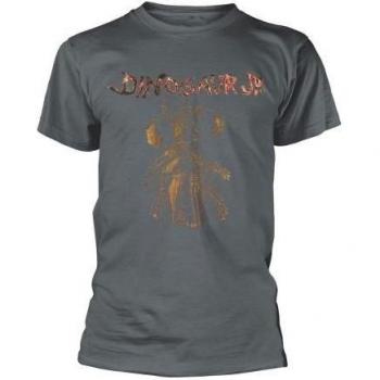 T-shirt Unisex Adulto Grigia con Insetti Dinosaur Jr