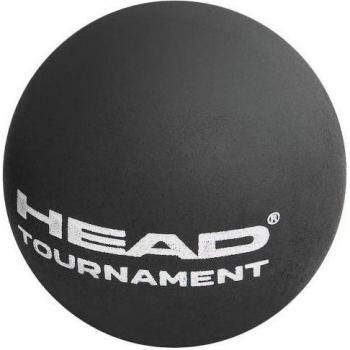 Pack 12 de balles de squash Head Tournoi Noir