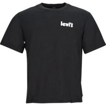Levi's SS Relaxed Fit T-Shirt in Black, Cotton, Size Medium