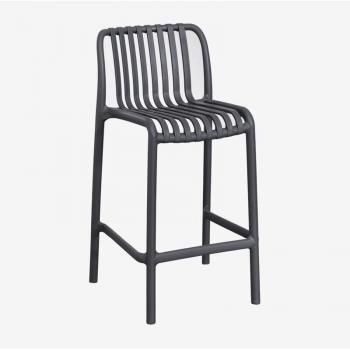 Kit 4 tabourets haute capacité Wendell – Gris Graphite