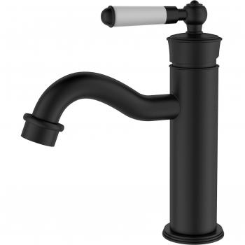 Mitigeur noir pour lavabo bas Leeds d'Essebagno