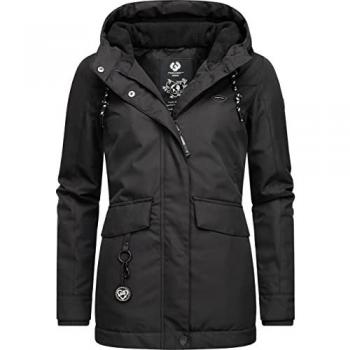 RAGWEAR Wasserdichte Outdoorjacke „Jazmin Remake II Intl.“ – Damen – 100 % Polyester – Größe S