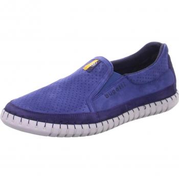 Herren-Bugatti Slipper – Modelfeature Baloo – Blau – 43 EU