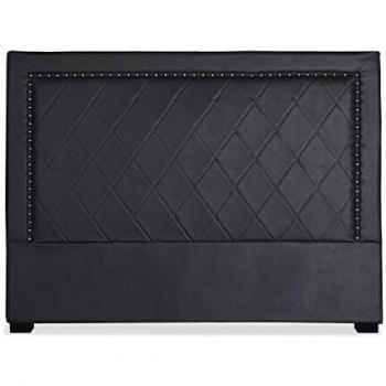 Tête de lit Simili Menzzo Meghan Noir 160