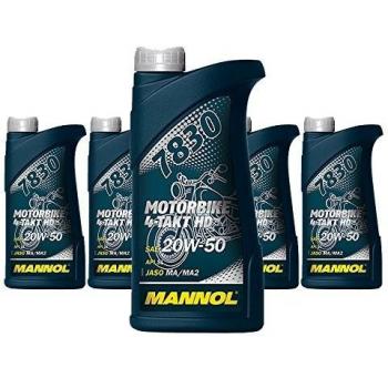 Mannol MN7830 4-Takt HD Motoröl für Motorräder 1 Liter