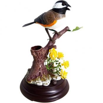 Voice-Activated Parrot Decoration