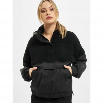 URBAN CLASSICS Damen Winterjacke Sherpa Mix Pullover (1-St)