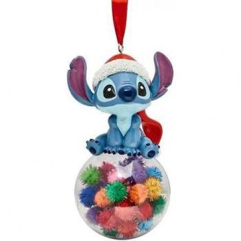 Navidad Disney: Adorno colgante Stitch con Pompones