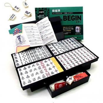 Original Go Labo Spielsteinband für handgefertigtes Mahjong-Set – Amos BEGIN Taiyo Giken