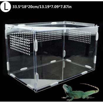 LMS Acrylic Feeding Box for Reptiles
