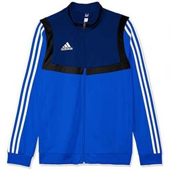 Adidas Kids TIRO19 PES Jacket, Bold Blue/White, 5-6 Years (XS)
