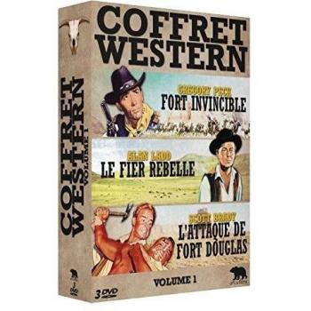 Coffret Western Volume 1 : Fort Invincible + Le Fier Rebelle + L'attaque De Fort Douglas