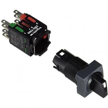 Interruptor selector 3 posiciones Schneider Electric 15mA