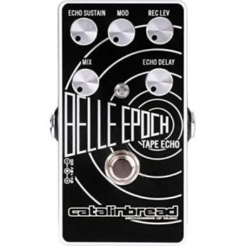 Catalinbread Belle Epoch Pédale de delay Écho à bande Noir et Argent