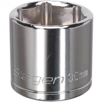 Siegen 1/2 Drive Hexagon WallDrive Socket Metric