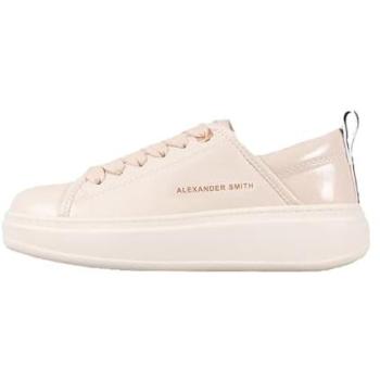 Zandkleurige Alexander Smith Vrouwensneakers Eco‑Wembley