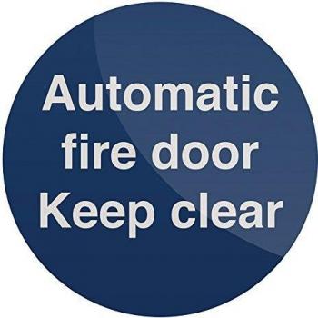 FireShield Rigid Fire Door Indicator 100x100mm