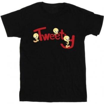 Looney Tunes Damen Tweety Trio Shirt aus Baumwolle