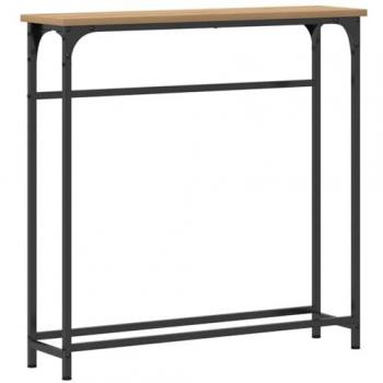 Conferenza Oak: Tavolo Consolle 75 × 19,5 × 75 cm