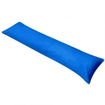 VidaXL 40x145 cm Blue Body Support Pillow