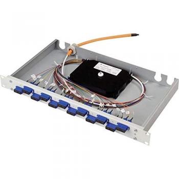Pannello Patch Fiber Optic 19 Eco Base 1U – Accessori di Connessione