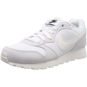 NIKE WMNS MD Runner 2, Chaussures de Running Femme, Blanc