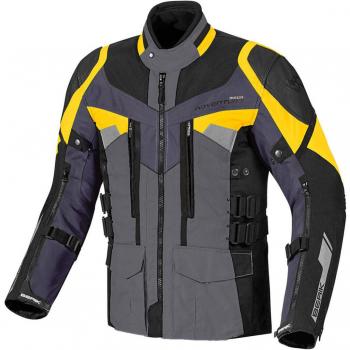 Veste moto textile Berik Striker 3 en 1 Noir Jaune Taille 54
