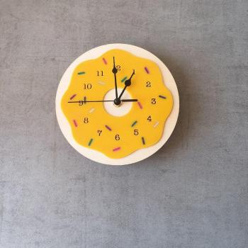 Décor Horloge Bébé Multicolore
