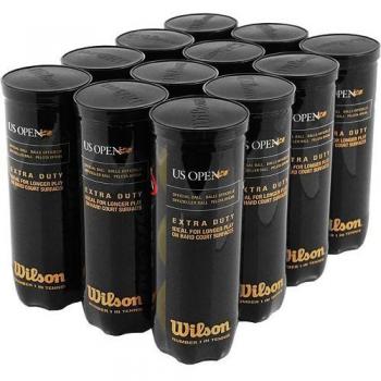 Wilson 12‑Cans US Open Premium Tennis Balls