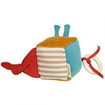 Cube ludique en coton bio 9 cm Sigikid®